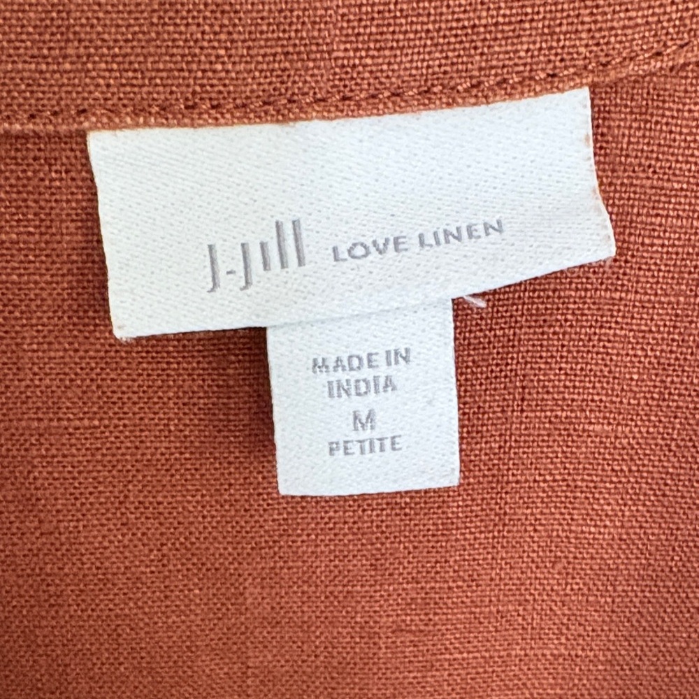 J. Jill Rust Brown Blazer - Picture 2 of 9